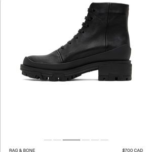 Shiloh Hiker Boots - Rag & Bone US36